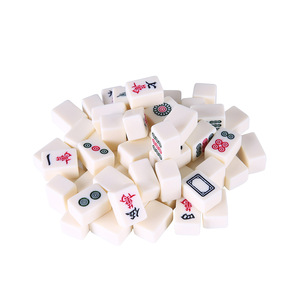 Portable Mini Mahjong Set 26mm Travel <b>Pocket</b> Size For Dormitory Use - Product Image 1