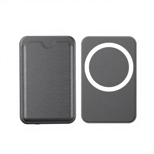 5000mAh Ultra Slim Magnetic Power Bank with Card Holder 15W Wireless Charging 20W USB-C Portable Battery Pack