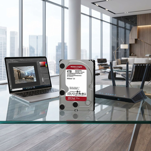 W-D40EFPX PLUS 4TB Red Plus 3.5" NAS Hard <b>Drive</b> 5400RPM 256MB CMR Storage Disk for Desktop Server Bulk Supply Red Plus 4TB Fe - Product Image 2