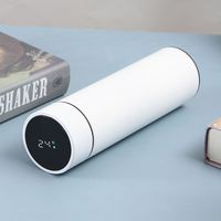 Thermos en acier inoxydable à prix avantageux, bouteille isotherme à vide, gobelet intelligent avec affichage numérique de la température, thermos intelligent