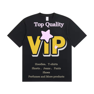 T-Shirt NFC SCAN di Alta Qualità per Uomo, Abbigliamento Hells Y2K Streetwear, Magliette Personalizzate 100% Cotone con Stampa Vintage a Stelle - Product Image 6