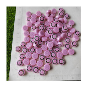 A granel 100 unids/lote, accesorios de rodamiento de Color Rosa populares, <span class=keywords><strong>Mini</strong></span> manualidades giratorias de 12MM para arte de uñas, pinzas para el cabello, fabricación de joyas DIY - Product Image 5