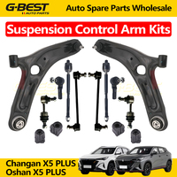 Kits de bras de suspension pour Changan Oshan X5 PLUS : bras inférieur avant, biellette de stabilisation, silentbloc de barre stabilisatrice, rotule de direction extérieure