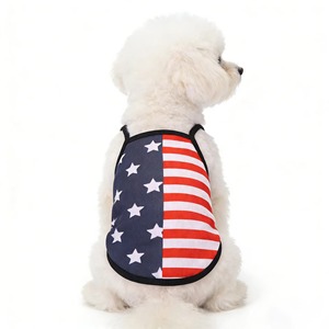 ZHONGYA Chaleco de Verano Transpirable de Poliéster para Perros y Gatos, Diseño Clásico y Lindo, Día de la Independencia de EE. UU. - Product Image 5