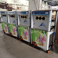 Jam Kant Regenboog Softijs Maken Machine