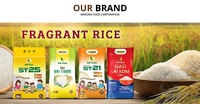 Riz parfumé de jasmin, 5% de grains brisés, riz aromatique tendre, 4,5 kg, emballage BOPP 2 faces avec intérieur PE, poignée perforée et emballage principal PP 4,5 kg x 5
