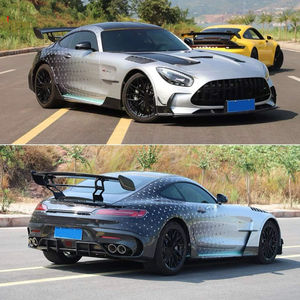 Kit de carrosserie en fibre de carbone Pp + sec pour Mercedes-Benz <span class=keywords><strong>AMG</strong></span> GT GTC <span class=keywords><strong>GTS</strong></span> Upgrade Black Series Pare-chocs avant Pare-chocs arrière - Product Image 5