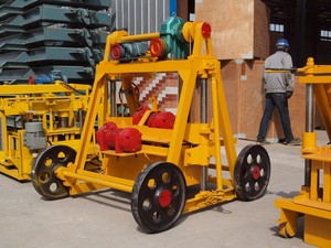 Phi di chuyển xi măng bê tông rỗng rắn gạch Máy ép - Product Image 6