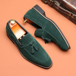 รองเท้าโลฟเฟอร์มีพู่สำหรับผู้ชายรองเท้าแฟชั่นอังกฤษแบบสวมลำลอง - Product Image 6