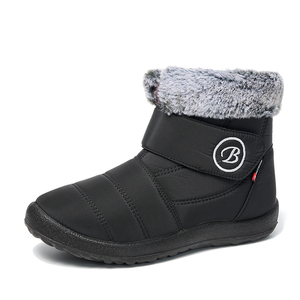 Nouvelles chaussures en coton hiver grandes chaussures pour femmes 36-43 décontracté en peluche chaud à fond plat bottes <span class=keywords><strong>de</strong></span> <span class=keywords><strong>neige</strong></span> antidérapantes pour femmes hommes chaussures <span class=keywords><strong>de</strong></span> sécurité - Product Image 3