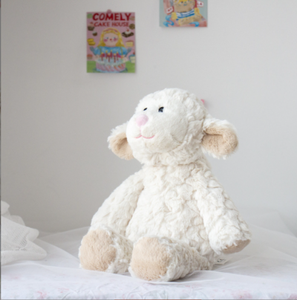 Peluche Personalizzato a Forma di Pecora, Decorazioni <span class=keywords><strong>in</strong></span> Peluche di Agnello, Giocattoli di <span class=keywords><strong>Pecore</strong></span> Bianche, <span class=keywords><strong>Regalo</strong></span> per Bambini e Bambine - Product Image 2