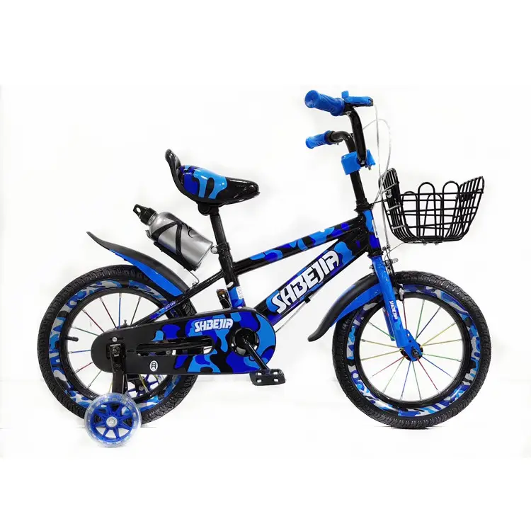 Hot four wheels kids cycle model children bicycle / folding kids 14 inch bike for sports / cheapest bicycle for girl child