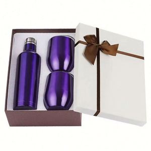 Custom Logo Stainless Steel Vacuum Double Wall Insulated 17Oz Wine Tumbler Cup Set 12-24Hr Thermal Insulation Business <b>Gift</b> - Product Image 1