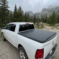 Bâche de benne souple pliable et imperméable pour Dodge Ram 1500 Fleetside 6.4FT 76 pouces (2002-2024, 2025)