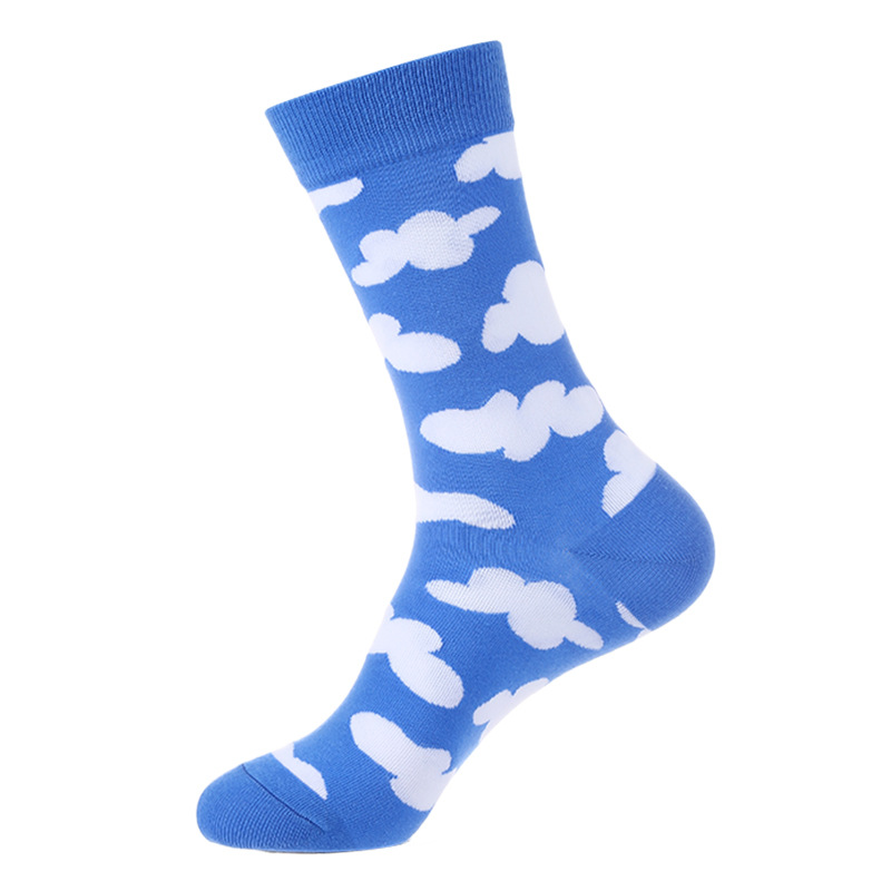 PEACEMINUSONE - PEACEMINUSONE SOCKS ソックス sky blue スカイブルー PEACEMINUSONE SOCKS ソックス sky blue スカイブルー