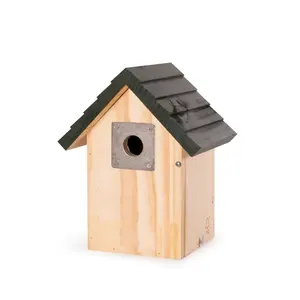 Wildlife Wild Bird Nest Boxes Larch 32mm Nest Box