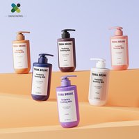 Botella de Plástico Personalizada de 500 ml para Champú con Bomba Dosificadora para Acondicionador de Cabello, Gel de Ducha, Cuidado de la Piel y Envases Cosméticos