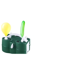Accessoires de pompe multifonctionnels à double embout pour gonflage de ballons en latex, ballons en feuille et ballons en PVC