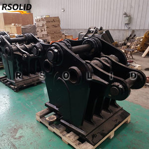Concasseur hydraulique de béton Rsoliddiesel, broyeur de béton, compatible avec les excavatrices HD820 SY205 SY215 ZX200 ZX240 18-25T - Product Image 6