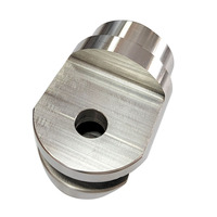 Connecteur cylindrique à 5 axes usiné CNC sur mesure en acier inoxydable, poli avec précision, pour gabarits d'automatisation