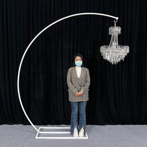 Wedding Pipe and <b>Drape</b> Adjustable Wedding Backdrop <b>Curtain</b> Stand - Product Image 3