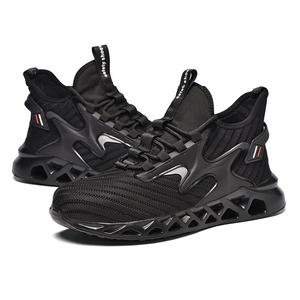 أساس أنيق للرجال خفيف الوزن مقاوم للثقب من الفولاذ المقاوم للثقب ، شبكي صناعي قابل للتنفس من المطاط للشتاء/إيفا - Product Image 1