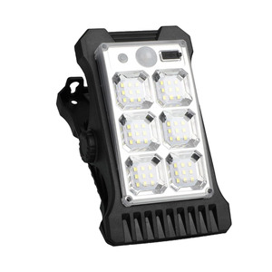 Lampe solaire à clipser pour extérieur, sans perçage, avec détecteur de mouvement, lampe solaire étanche, lampe de camping pour clôture, terrasse, mur - Product Image 1