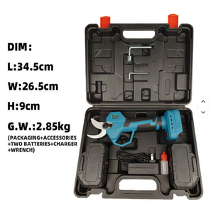 Sécateur Électrique Portable 21V pour Arbres Fruitiers, Ciseaux de Jardin Électriques à Batterie Lithium et Moteur <span class=keywords><strong>Sans</strong></span> Balais pour Usage Rural - Product Image 1