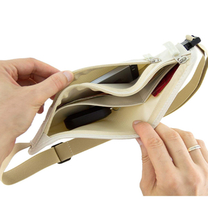 Pochette Ceinture Personnalisable Ultra Légère pour Passeport, Sac Banane Respirant pour la Course, Sac de Taille Sportif, Étui Portefeuille Mince Bandoulière - Product Image 4