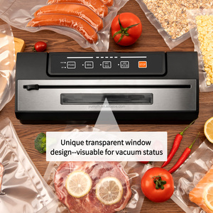 Hot Selling Electric Mini Household Plastic Food Storage Vacuum Machine Constant Work with Visible <strong>Window</strong> Bag <strong>Sealer</strong> - Product Image 6