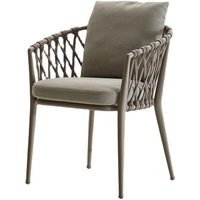 Chaise de table à manger de loisirs en plein air pour meubles de maison, restaurants de plage et jardins