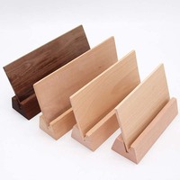Base de calendrier en bois de hêtre de haute qualité, support photo en bois, support de carte en bois, présentoir en bois, produit en bois pour prix