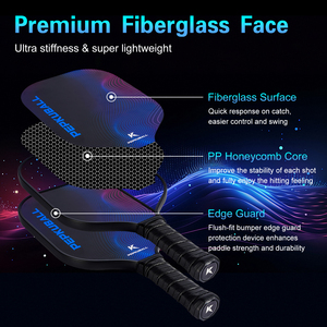 Pepk xuất khẩu chất lượng pickleball Bó 4 + 4 + 1-sợi thủy tinh bề mặt nhãn hiệu riêng dịch vụ - Product Image 3