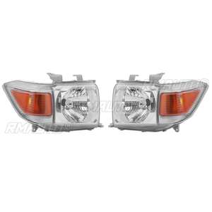 Par de Faros Delanteros para Toyota Landcruiser VDJ Serie 70 76 78 79 2007-2019, Conjunto de Lámparas Delanteras - Product Image 2