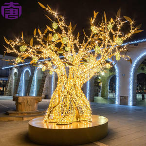 Guirlandes lumineuses LED imperméables pour extérieur, motif branche d'arbre, pour décorations de Noël, de rue et de maison - Product Image 5