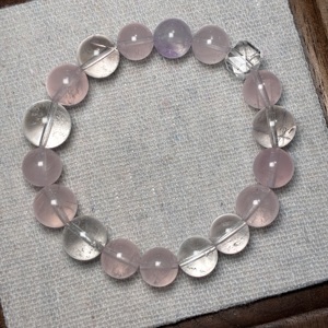 Natural <strong>Clear</strong> <strong>Quartz</strong> Rose <strong>Quartz</strong> &amp; Amethyst <strong>Bracelet</strong> 10mm Healing Energy Crystal Beaded <strong>Bracelet</strong> for Women Stress Relief Jewelry - Product Image 2