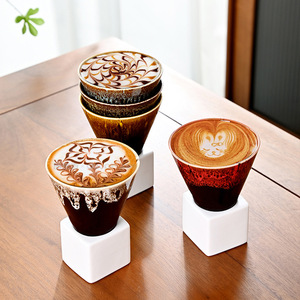 Pour <span class=keywords><strong>Amazon</strong></span> populaire rétro <span class=keywords><strong>tasse</strong></span> à <span class=keywords><strong>expresso</strong></span> en céramique ensemble <span class=keywords><strong>tasse</strong></span> à thé en grès transfrontalier avec design arabe pour usage personnel et cadeau Givi - Product Image 1