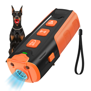 Tize Nouveau <span class=keywords><strong>Répulsif</strong></span> Ultrasonique Économique pour Chiens <span class=keywords><strong>Anti</strong></span>-Aboiement avec Lampe Torche LED - Product Image 1