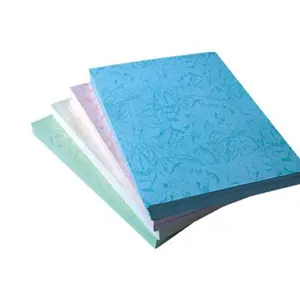 Màu giấy binding dập nổi thẻ giấy