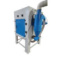 Machine de sablage automatique à table rotative Armoire de sablage pour jantes