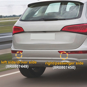 8 r0807449 copertura del gancio di traino del paraurti posteriore verniciato per <span class=keywords><strong>Audi</strong></span> <span class=keywords><strong>Q5</strong></span> <span class=keywords><strong>accessori</strong></span> 2009-2016 2017 2018 8 r0807450 - Product Image 3