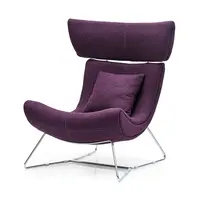 2021hot מכירה גבוהה עיצוב חזרה מלך גודל העתק טרקלין כיסא כנף שור ישיבה כיסא