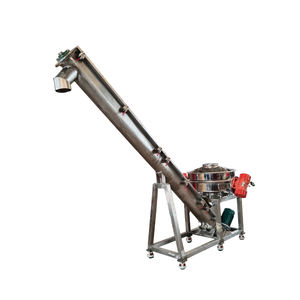 Tamiz Vibratorio de Acero Inoxidable 304 de 1 Capa de Alto Rendimiento para Lavar Almidón y Tapioca con Transportador de Tornillo - Product Image 2