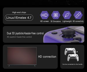 Console di Gioco Portatile G50V PSP 5 Pollici 64GB 2500mAh, Compatibile con PSP/PS1, Controller per <span class=keywords><strong>Giochi</strong></span> Retrò TV, Regalo per Ragazzi - Product Image 5