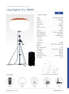 Torre de Luz LED de 1000W de Fábrica Especializada, 130000 Lúmenes, Tipo Globo, para Obras Viales Temporales, Clasificación IP65, Ángulo de Haz de 360°, 50000 <span class=keywords><strong>Horas</strong></span> de Duración - Product Image 2
