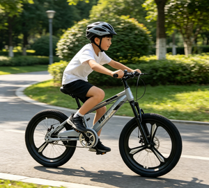 Mountain Bike con Ruote Integrate e Freni a Disco Ammortizzati, Biciclette Fuoristrada per Giovani e Adulti Studenti - Product Image 4