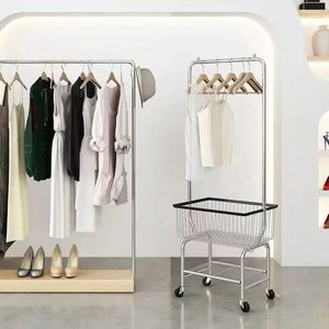 ตะกร้าตะกร้าใส่ผ้าซักมีล้อแบบแขวน - Product Image 4
