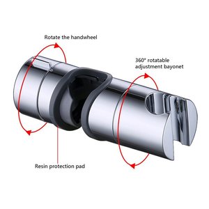 In Acciaio Inox A Parete Precipitazioni Doppia Maniglia Contemporaneo <span class=keywords><strong>Bagno</strong></span> Set - Product Image 6