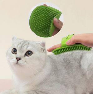 Silikon Haustier Bade bürste Hund Bad Massage Kamm Handschuhe Haustier Reinigungs mittel - Product Image 2