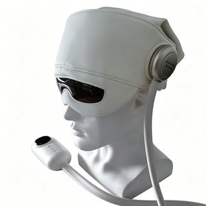 Casco de Presoterapia Ocular 2 en 1 con Compresa Cálida, <span class=keywords><strong>Audio</strong></span> Inalámbrico y Dispositivo de Relajación, Recargable por USB, OEM - Product Image 3